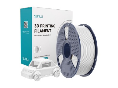Filamento Sunlu PETG (Branco)