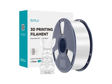 Sunlu PLA+ Silk Filament (White) Sunlu PLA+ Silk Filament (White)