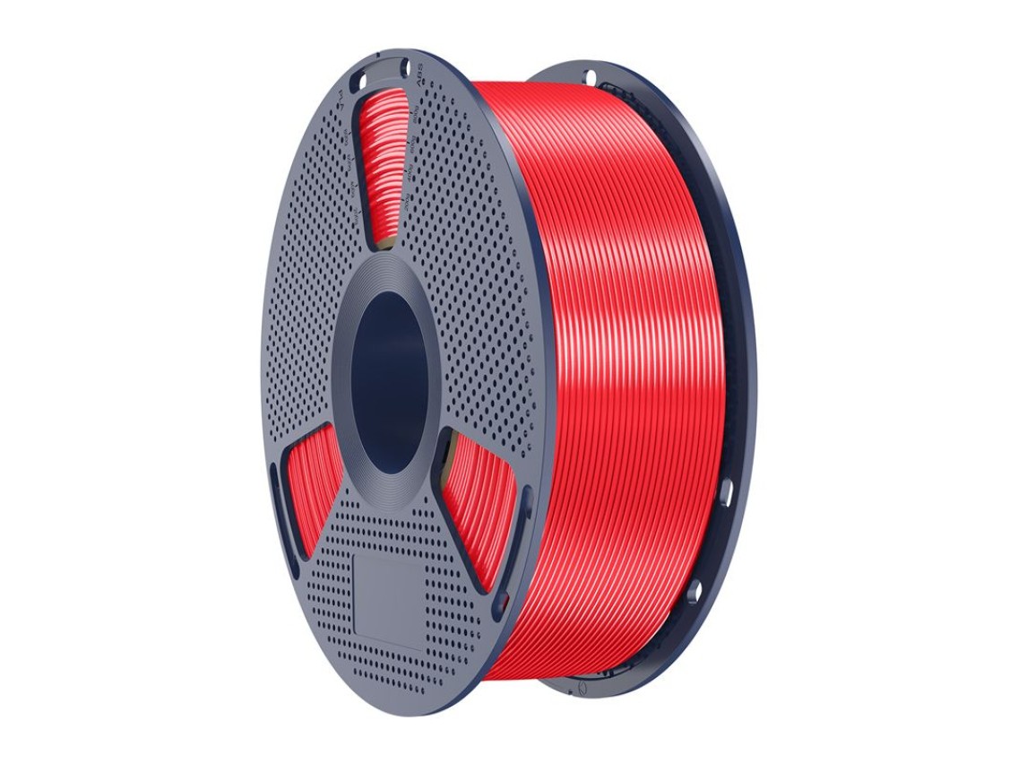 Filamento de seda PLA+ Sunlu (vermelho)