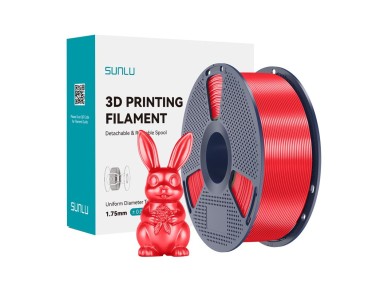 Sunlu PLA+ Silk Filament (Red) Sunlu PLA+ Silk Filament (Red)
