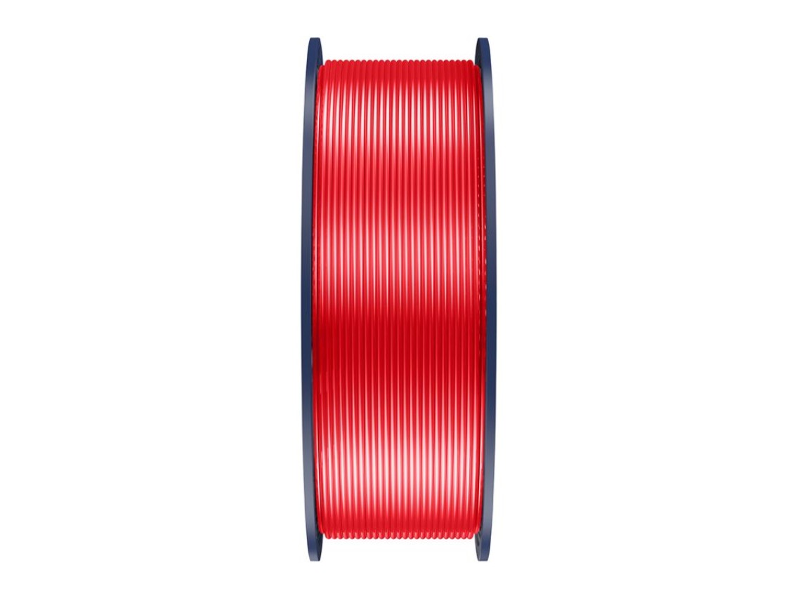 Filamento de seda PLA+ Sunlu (vermelho)