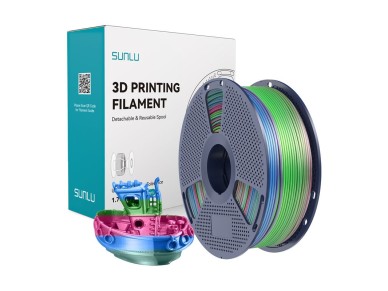 Sunlu PLA+ Silk Filament (Rainbow) 06 Sunlu PLA+ Silk Filament (Rainbow) 06