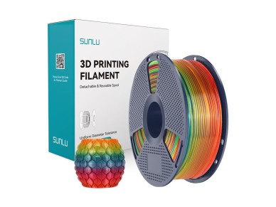 Sunlu PLA Transparent (Rainbow) 01 Filament