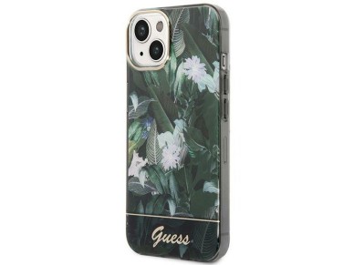 Guess Jungle Collection iPhone 14 Case - Green Guess Jungle Collection iPhone 14 Case - Green