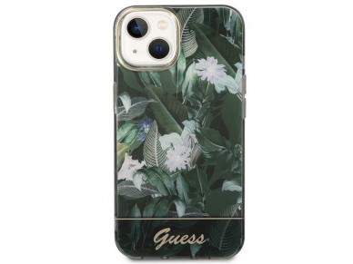 Guess Jungle Collection iPhone 14 Case - Green Guess Jungle Collection iPhone 14 Case - Green
