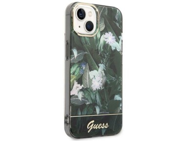 Guess Jungle Collection iPhone 14 Case - Green Guess Jungle Collection iPhone 14 Case - Green