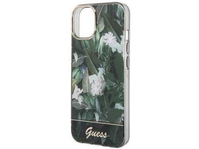 Guess Jungle Collection iPhone 14 Case - Green Guess Jungle Collection iPhone 14 Case - Green