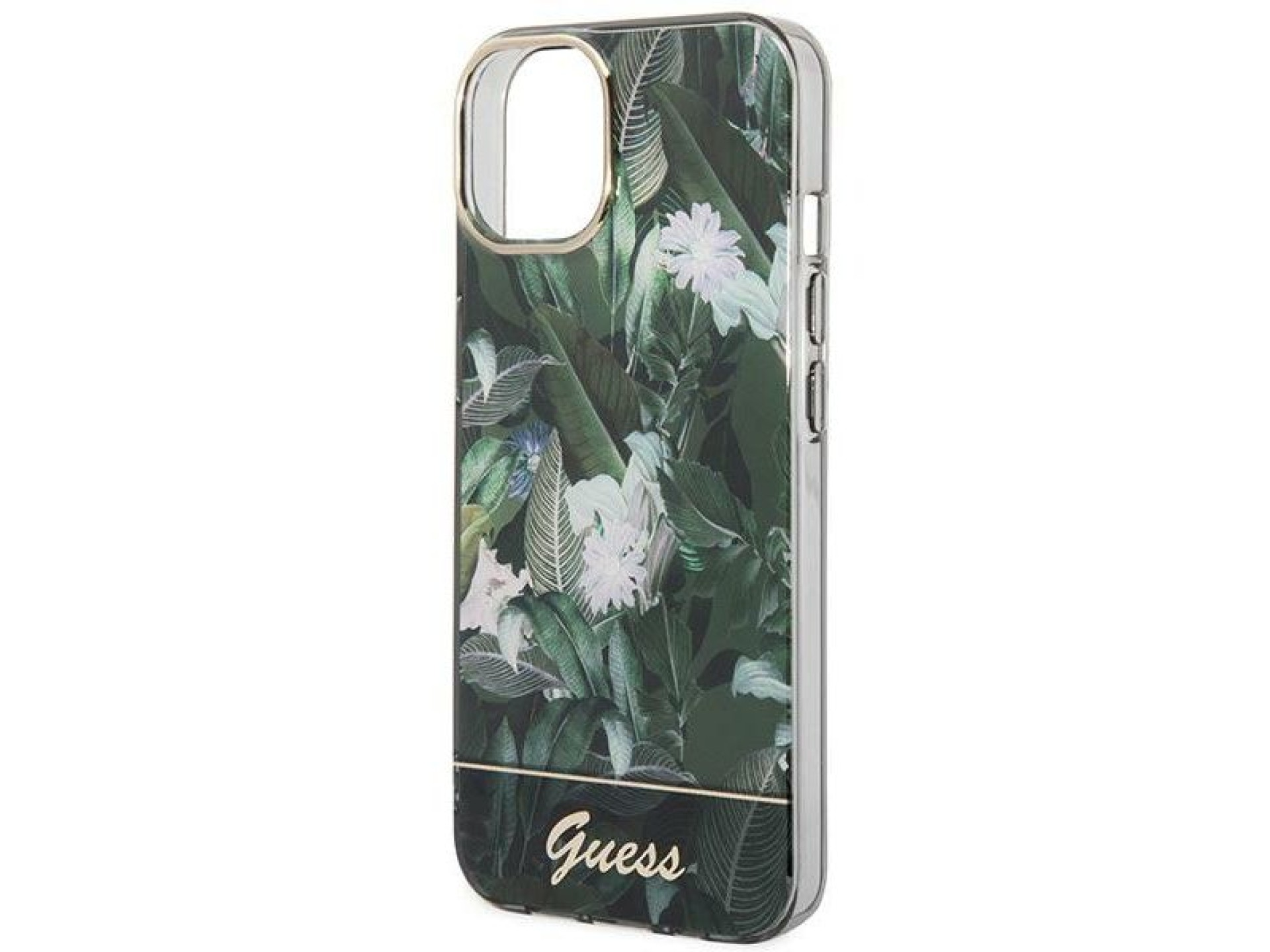 Capa rígida verde/verde Guess GUHCP14MHGJGHA para iPhone 14 Plus 6.7