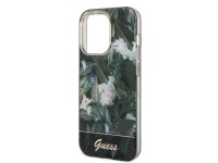 Capa rígida verde/verde Guess GUHCP14LHGJGHA para iPhone 14 Pro de 6,1" da Coleção Jungle Capa rígida verde/verde Guess GUHCP14LHGJGHA para iPhone 14 Pro de 6,1" da Coleção Jungle