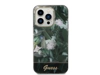 Capa rígida verde/verde Guess GUHCP14LHGJGHA para iPhone 14 Pro de 6,1" da Coleção Jungle Capa rígida verde/verde Guess GUHCP14LHGJGHA para iPhone 14 Pro de 6,1" da Coleção Jungle