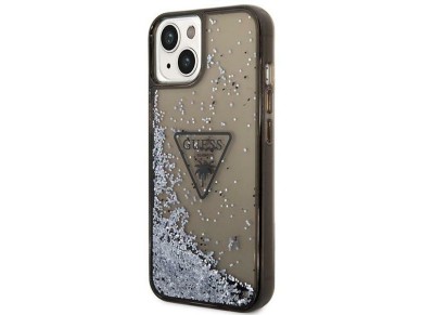 Guess GUHCP14SLFCTPK iPhone 14 6.1" black/black hardcase Liquid Glitter Palm Collection Guess GUHCP14SLFCTPK iPhone 14 6.1" black/black hardcase Liquid Glitter Palm Collection