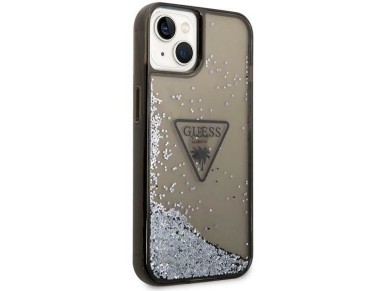 Guess GUHCP14SLFCTPK iPhone 14 6.1" black/black hardcase Liquid Glitter Palm Collection Guess GUHCP14SLFCTPK iPhone 14 6.1" black/black hardcase Liquid Glitter Palm Collection