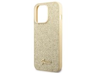 Guess Glitter Script Case for iPhone 14 Pro - Gold Guess Glitter Script Case for iPhone 14 Pro - Gold