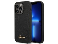 Guess Glitter Script Case for iPhone 14 Pro - Black Guess Glitter Script Case for iPhone 14 Pro - Black