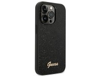 Guess Glitter Script Case for iPhone 14 Pro - Black Guess Glitter Script Case for iPhone 14 Pro - Black