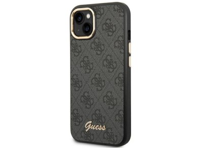 Guess GUHCP14SHG4SHK iPhone 14 6.1 "black / black hard case 4G Vintage Gold Logo Guess GUHCP14SHG4SHK iPhone 14 6.1 "black / black hard case 4G Vintage Gold Logo