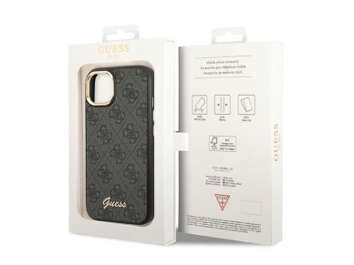 Guess GUHCP14SHG4SHK iPhone 14 6.1 "black / black hard case 4G Vintage Gold Logo Guess GUHCP14SHG4SHK iPhone 14 6.1 "black / black hard case 4G Vintage Gold Logo