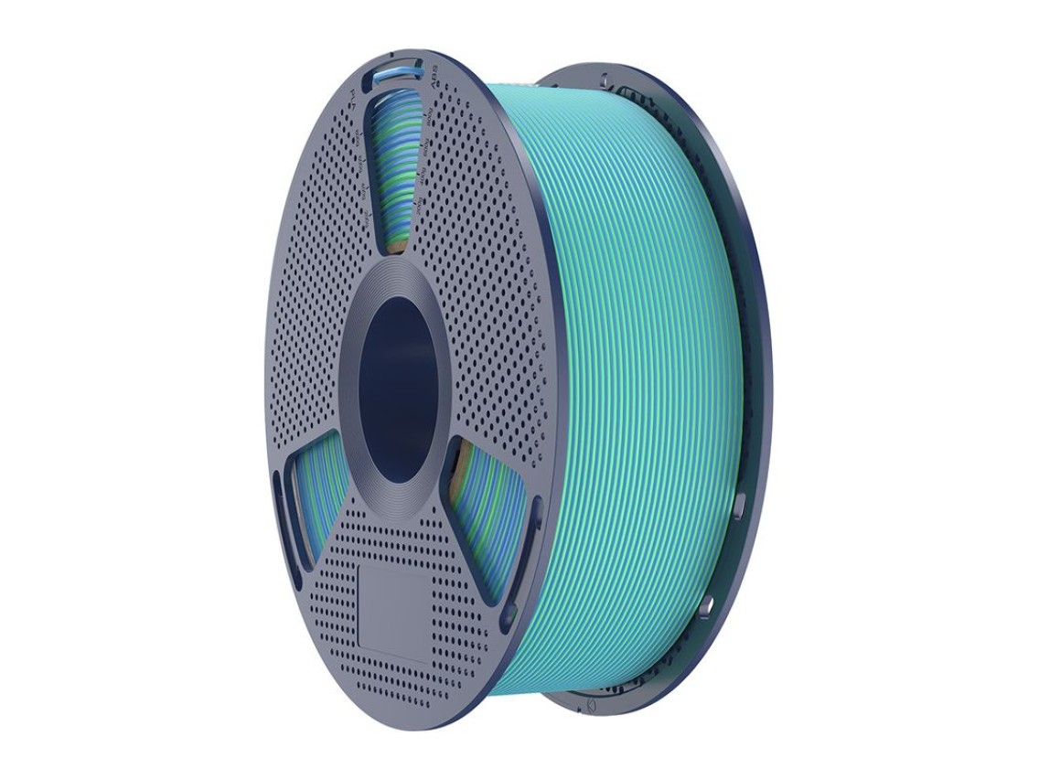 Sunlu PLA+ Silk Dual Color Filament (blue-green)