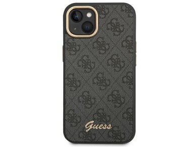 Guess GUHCP14MHG4SHK iPhone 14 Plus 6.7 "black / black hard case 4G Vintage Gold Logo Guess GUHCP14MHG4SHK iPhone 14 Plus 6.7 "black / black hard case 4G Vintage Gold Logo