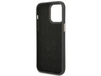 Funda rígida negra Guess GUHCP14XHG4SHK para iPhone 14 Pro Max de 6,7" con logo dorado vintage y 4G Funda rígida negra Guess GUHCP14XHG4SHK para iPhone 14 Pro Max de 6,7" con logo dorado vintage y 4G