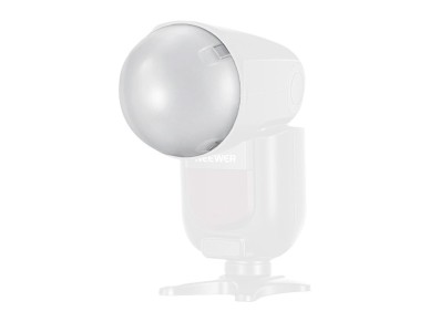 Difusor em forma de c�pula para o flash Neewer Z1 M12-N
