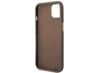 Funda rígida Guess GUHCP14MHG4SHW para iPhone 14 Plus de 6,7 pulgadas, color marrón, 4G, con logo do Funda rígida Guess GUHCP14MHG4SHW para iPhone 14 Plus de 6,7 pulgadas, color marrón, 4G, con logo do