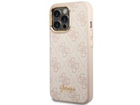 Guess 4G Vintage Gold Logo case for iPhone 14 Pro Max - pink Guess 4G Vintage Gold Logo case for iPhone 14 Pro Max - pink