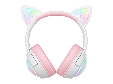 Fones de ouvido para jogos ONIKUMA GT838 (rosa)