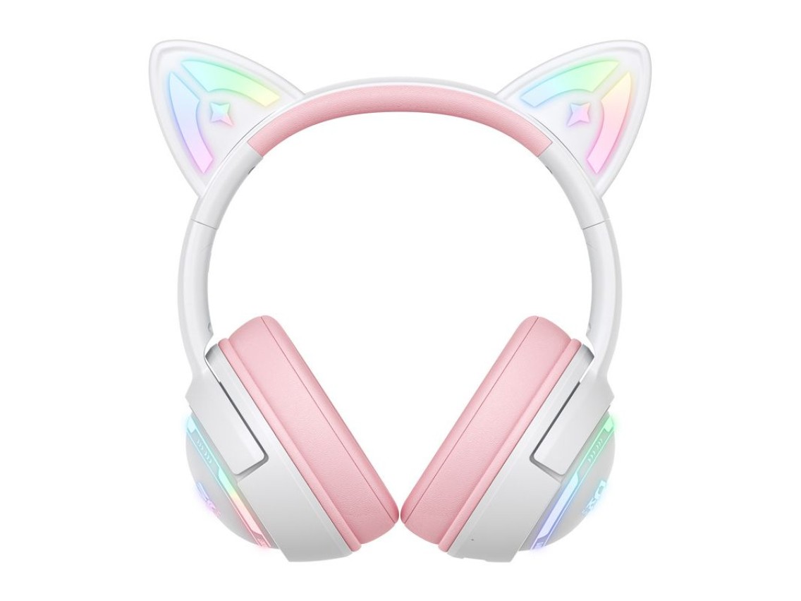 Fones de ouvido para jogos ONIKUMA GT838 (rosa)