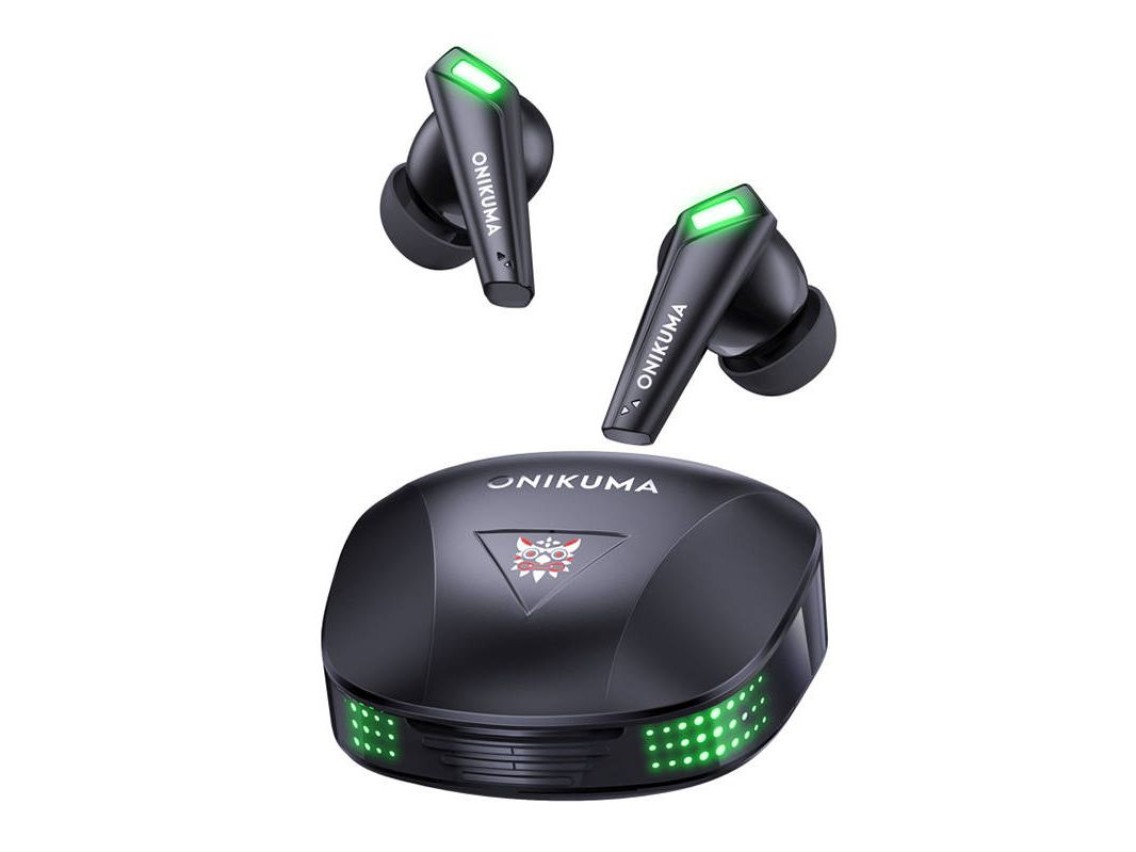Fones de ouvido sem fio TWS ONIKUMA T308 pretos