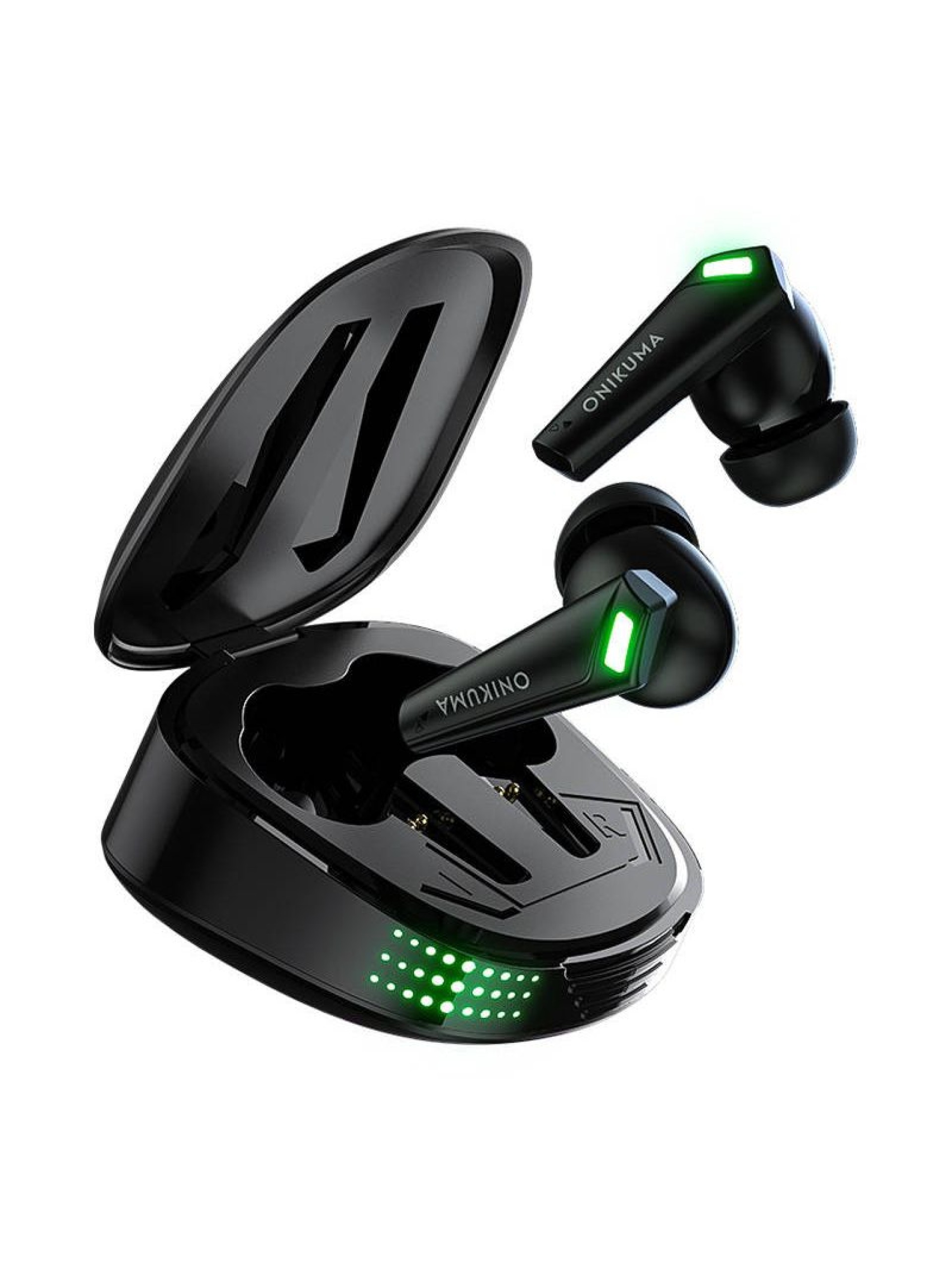 Fones de ouvido sem fio TWS ONIKUMA T308 pretos
