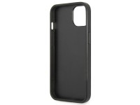 Funda Guess GUHCP14MPSATLK para iPhone 14 Plus de 6,7" negra / carcasa rígida negra con logo triangu Funda Guess GUHCP14MPSATLK para iPhone 14 Plus de 6,7" negra / carcasa rígida negra con logo triangu