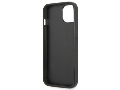 Guess GUHCP14MPSATLK iPhone 14 Plus 6,7 "black / black hardcase SaffianoTriangle Logo Guess GUHCP14MPSATLK iPhone 14 Plus 6,7 "black / black hardcase SaffianoTriangle Logo