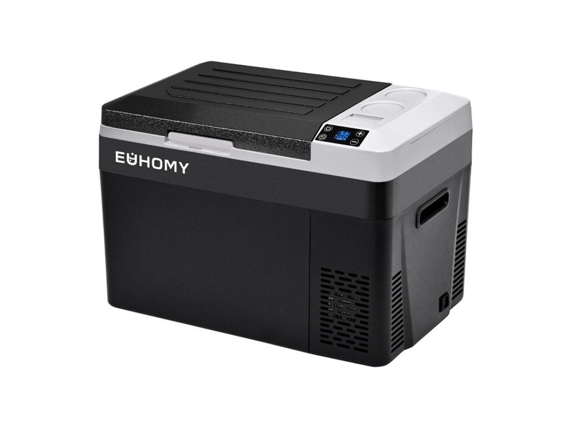Refrigerador automotivo Euhomy CF008-30BL de 30 litros (preto)