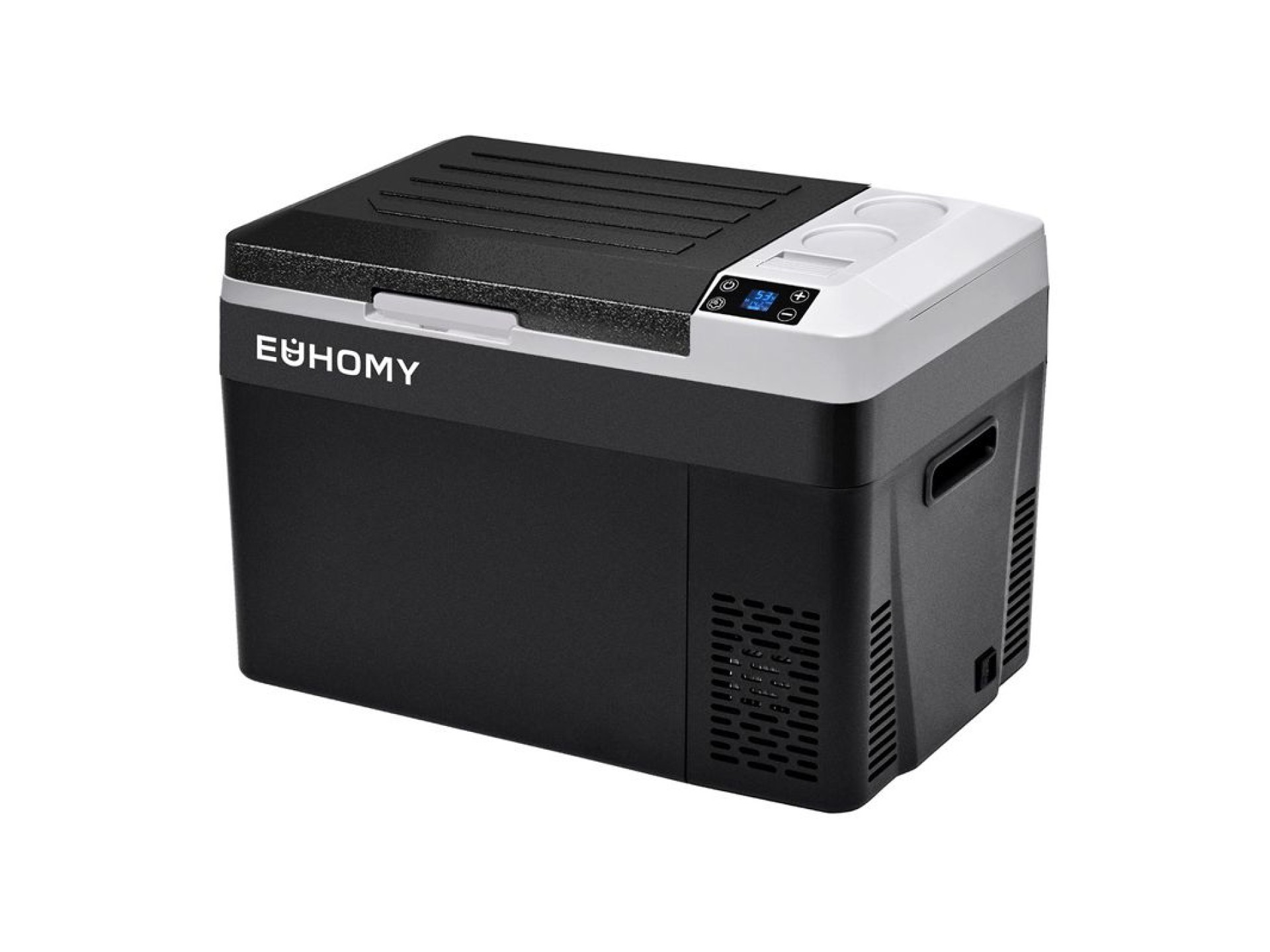 Refrigerador automotivo Euhomy CF008-30BL de 30 litros (preto)