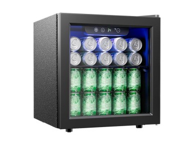 Euhomy BR001-55 37L beverage display cooler (black)