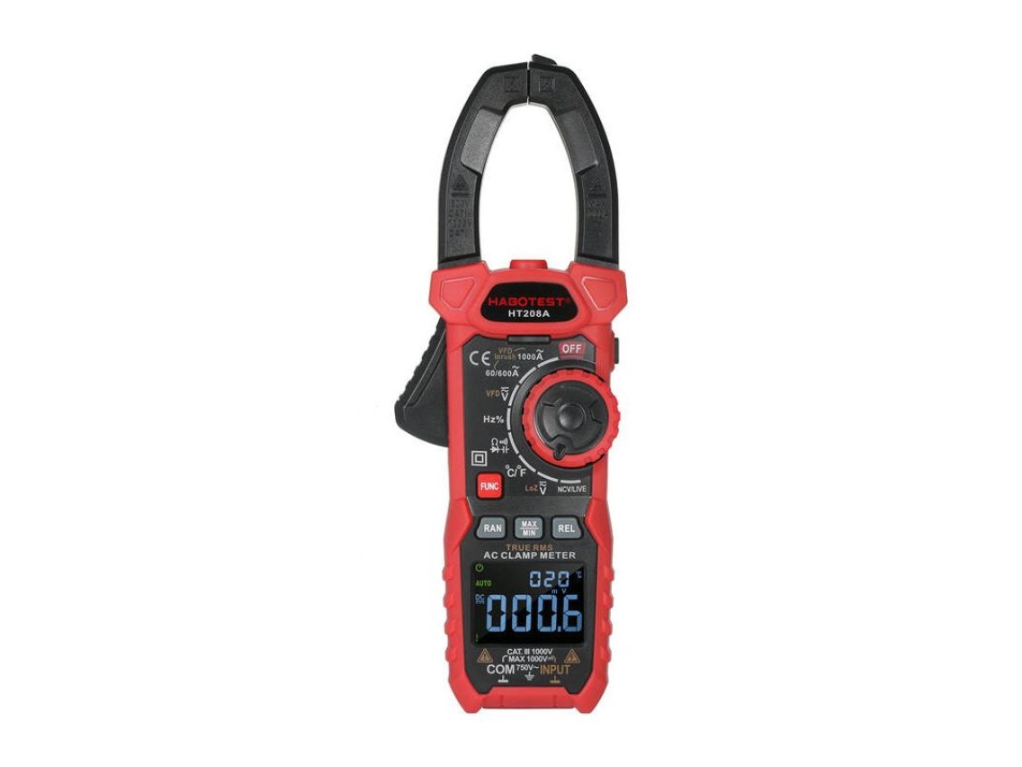 Pinza amperim�trica digital Habotest HT208D