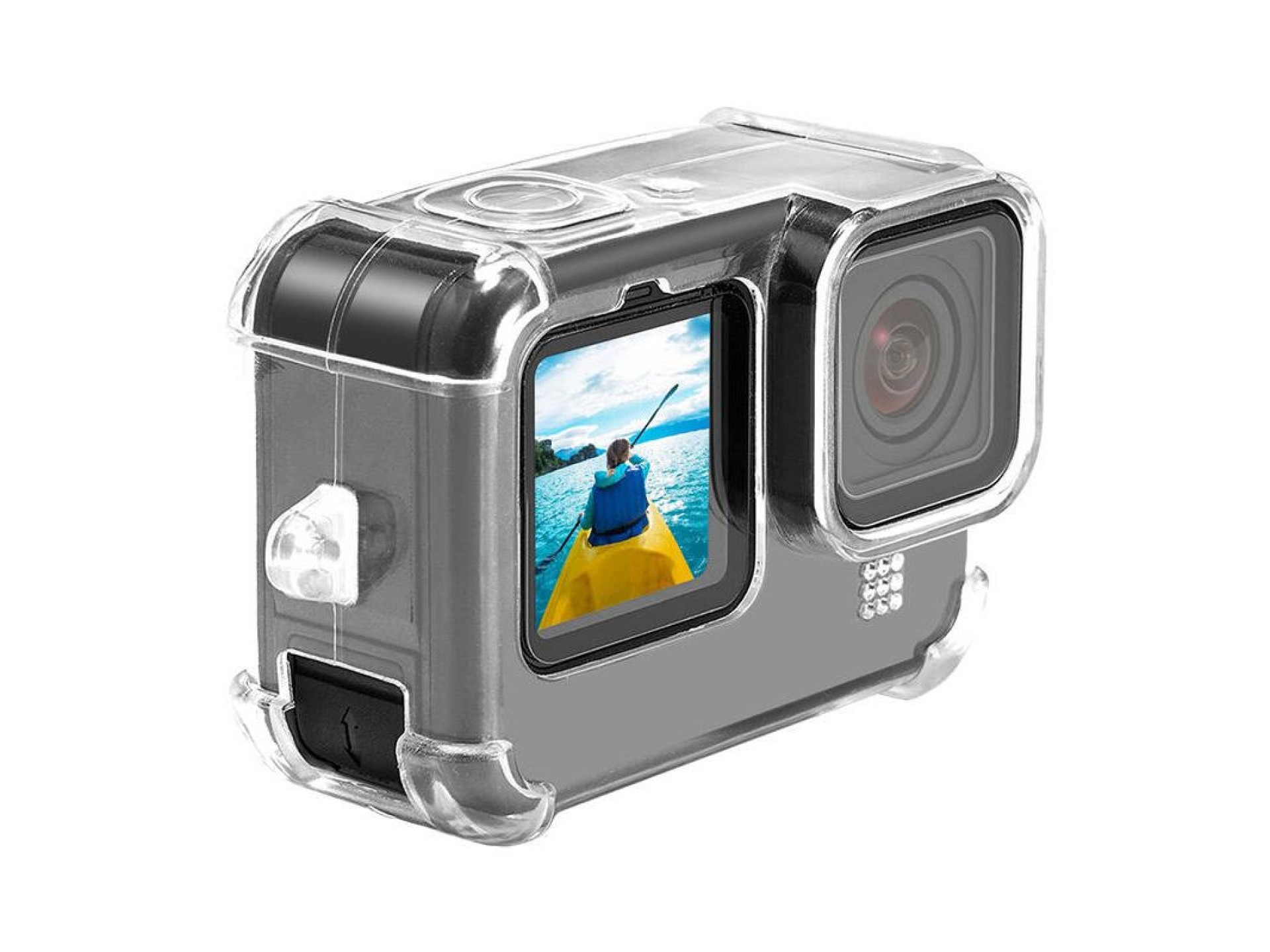Case with Lens Cap and Neck Strap PULUZ for GoPro Hero 9 / 10 / 11