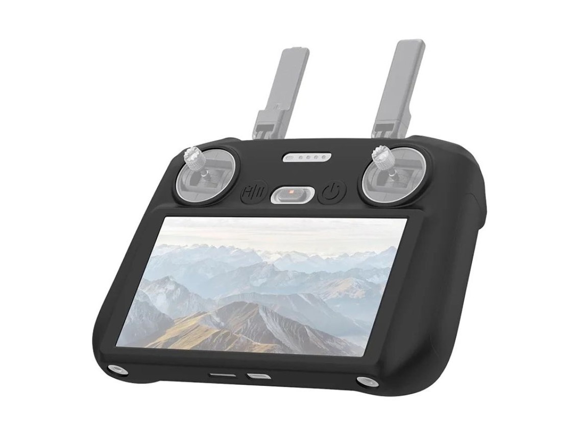 Capa protetora de silicone PULUZ para DJI RC 2 (preta)