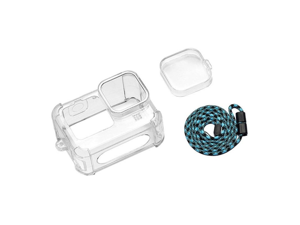 Case with Lens Cap and Neck Strap PULUZ for GoPro Hero 9 / 10 / 11