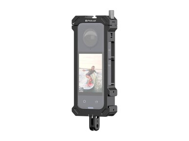 Gaiola protetora met�lica PULUZ com adaptador para trip� para Insta360 X4