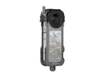 Gaiola protetora de metal com tampa de lente PULUZ para Insta360 X4