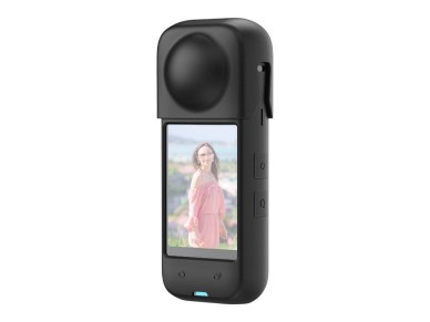 Funda protectora de silicona PULUZ para Insta360 X4 (negra) Funda protectora de silicona PULUZ para Insta360 X4 (negra)