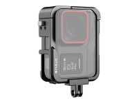Gaiola de proteção metálica PULUZ para Insta360 Ace Pro Gaiola de proteção metálica PULUZ para Insta360 Ace Pro