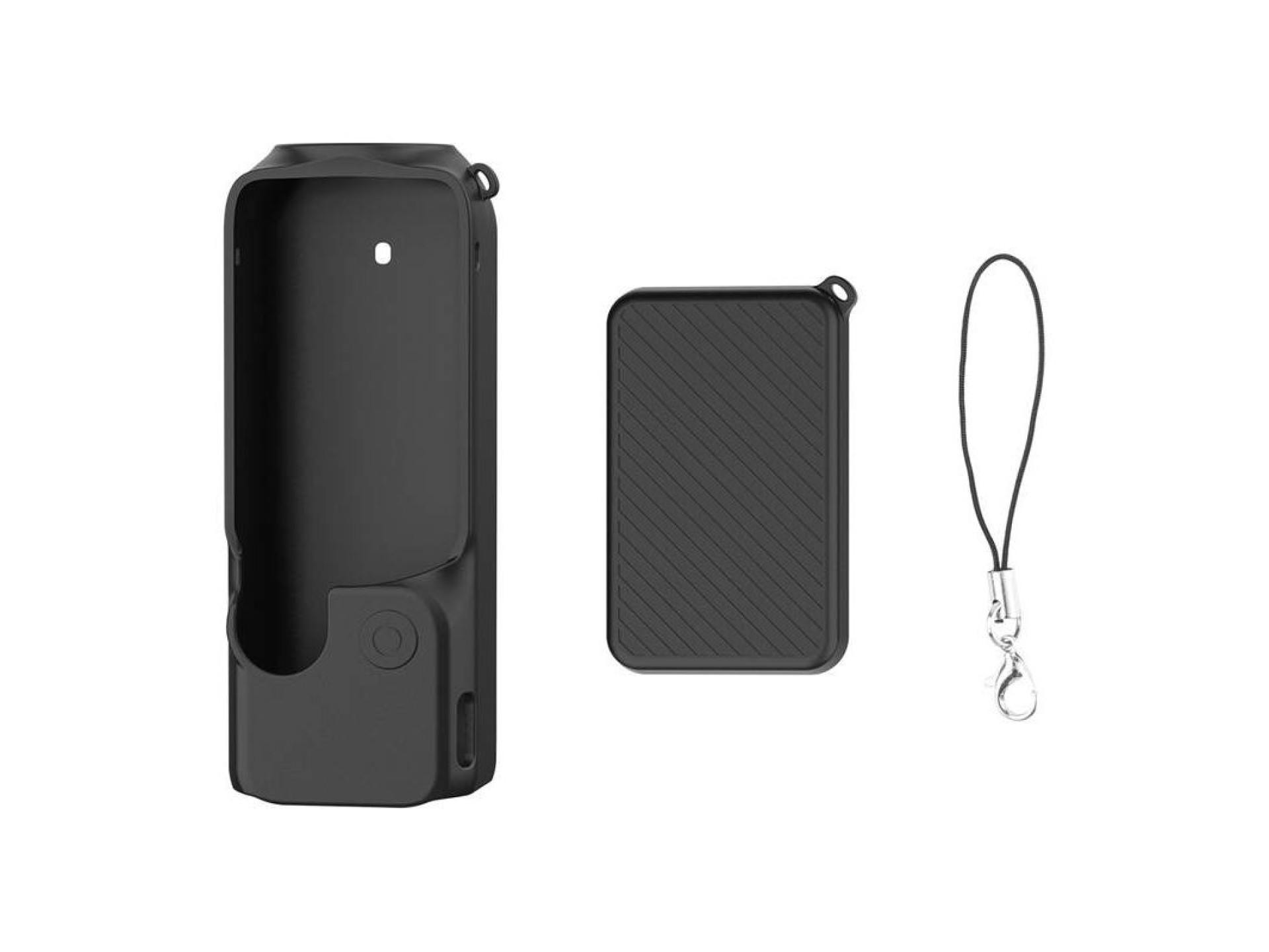 Funda de silicona PULUZ con correa para DJI OSMO Pocket 3
