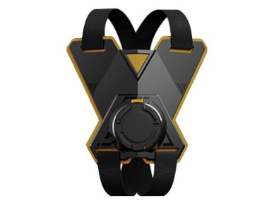 Suporte para capacete de motocicleta PULUZ para c�meras esportivas (incluindo Ace Pro 2, Osmo Action
