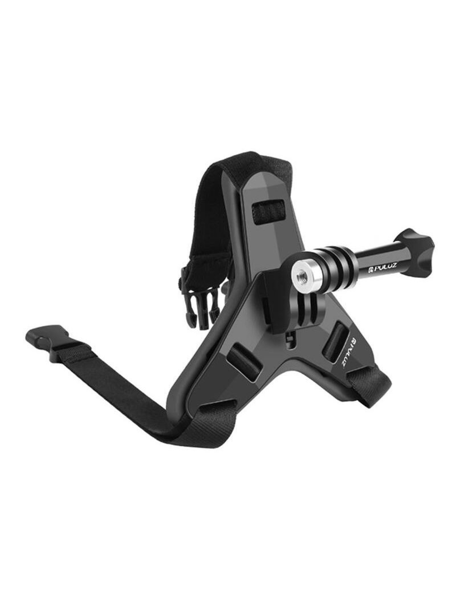 Suporte de queixo para capacete PULUZ para câmeras esportivas (incluindo X5/X4, Osmo Action 5 Pro) P