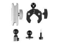 Soporte para motocicleta PULUZ para cámaras deportivas (DJI, GoPro, Insta360) (negro) Soporte para motocicleta PULUZ para cámaras deportivas (DJI, GoPro, Insta360) (negro)