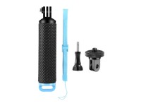 Suporte flutuante Puluz para câmeras esportivas e celulares (DJI, GoPro, Insta360) (preto) Suporte flutuante Puluz para câmeras esportivas e celulares (DJI, GoPro, Insta360) (preto)