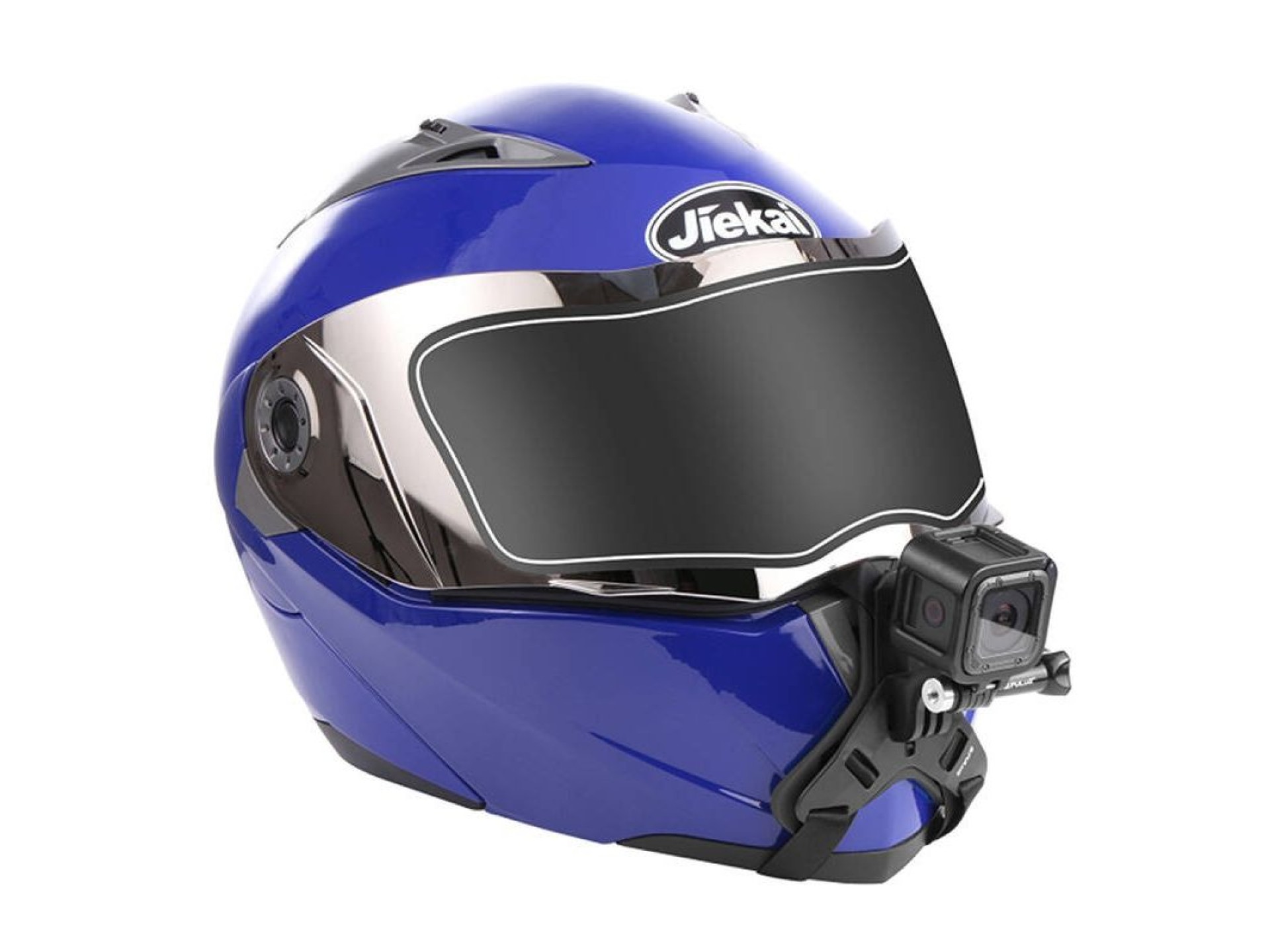 Suporte de queixo para capacete PULUZ para câmeras esportivas (incluindo X5/X4, Osmo Action 5 Pro) P